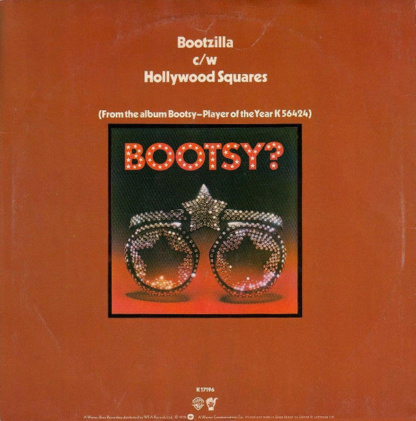 Bootsy's Rubber Band : Bootzilla (12", Ltd)