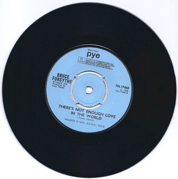 Bruce Forsyth : I'm Backing Britain  (7", Single)
