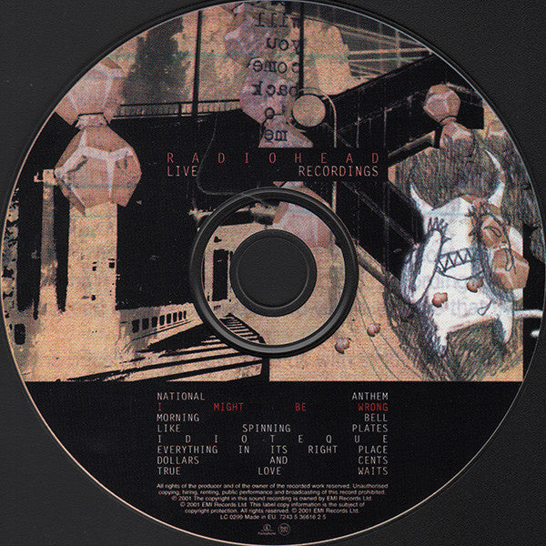 Radiohead : I Might Be Wrong - Live Recordings (CD, EP)