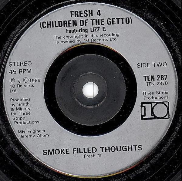 Fresh 4 (Children Of The Ghetto)* Featuring Lizz. E* : Wishing On A Star (7", Single, Sil)