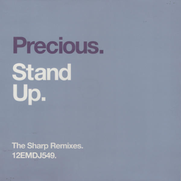 Precious (2) : Stand Up (The Sharp Remixes) (12", Promo)