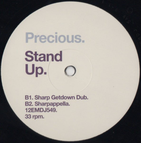 Precious (2) : Stand Up (The Sharp Remixes) (12", Promo)
