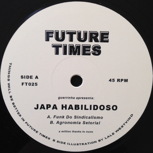 Japa Habilidoso : Funk Do Sindicalismo / Agronomia Setorial (12")