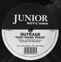 Outrage : That Piano Track / Drives Me Crazy (12")