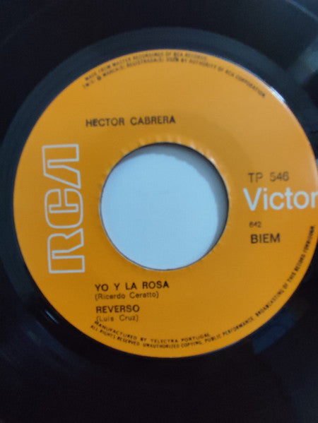 Hector Cabrera : Yo Y La Rosa (7", EP)