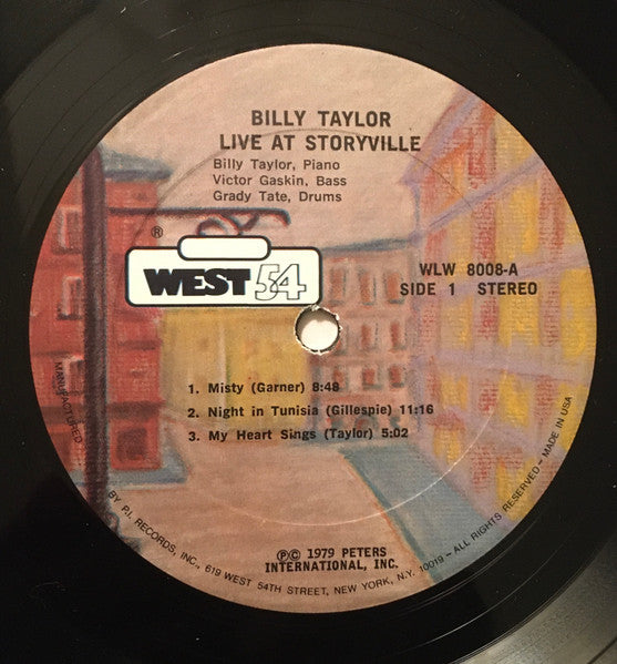 Billy Taylor : Live At Storyville (LP, Album)
