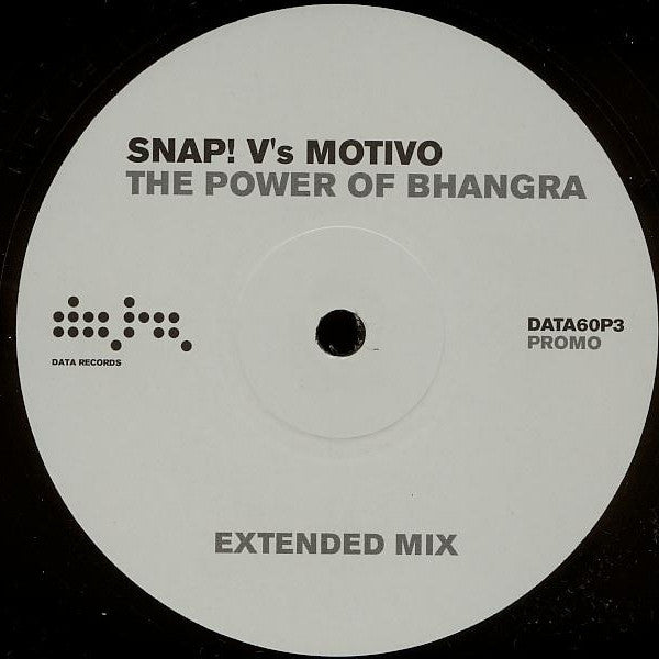 Snap! V's Motivo : The Power Of Bhangra (12", S/Sided, Promo)