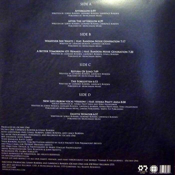 Octave One : Burn It Down (2x12", Album)