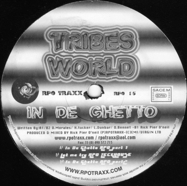 Tribes World : In De Ghetto (12")