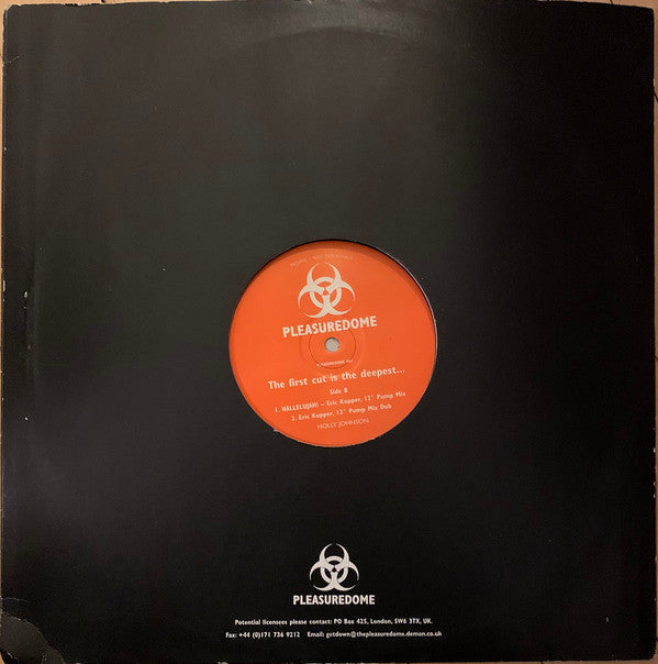 Holly Johnson : The First Cut Is The Deepest... (12", Promo)