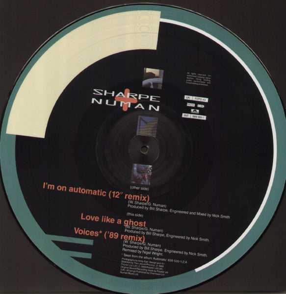 Sharpe & Numan : I'm On Automatic (12", Pic)