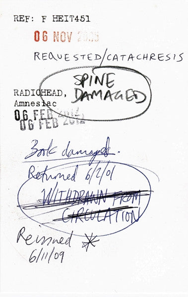 Radiohead : Amnesiac (CD, Album, Ltd, Boo)