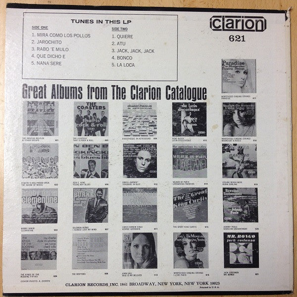 Jack Costanzo : Mr. Bongo (LP, Album, Mono)