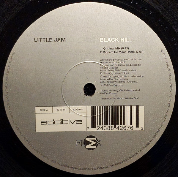 Little Jam : Black Hill (12")