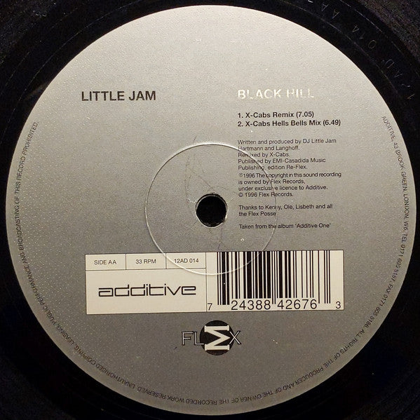 Little Jam : Black Hill (12")