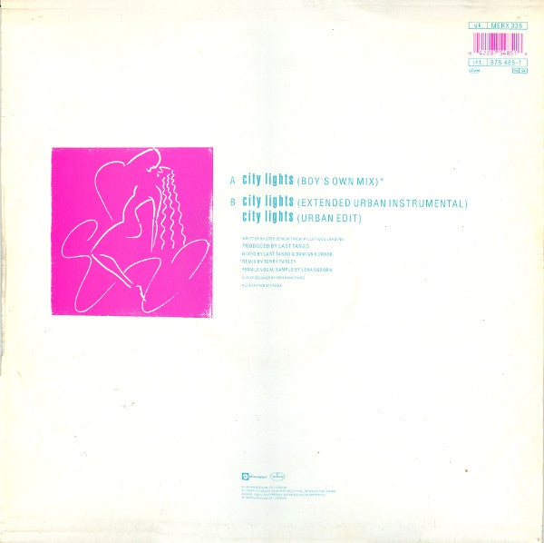 Last Tango : City Lights (Boy's Own Mix) (12")