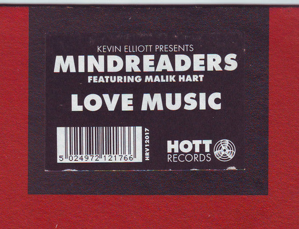 Mind Readers Featuring Malik Hart : Love Music (12", Promo)