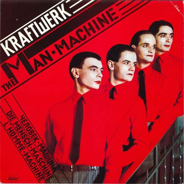 Kraftwerk : The Man Machine (LP, Album, RE)