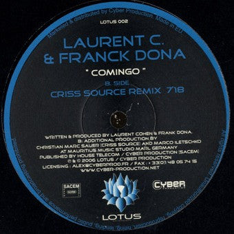 Laurent C & Franck Dona : Comingo (12")