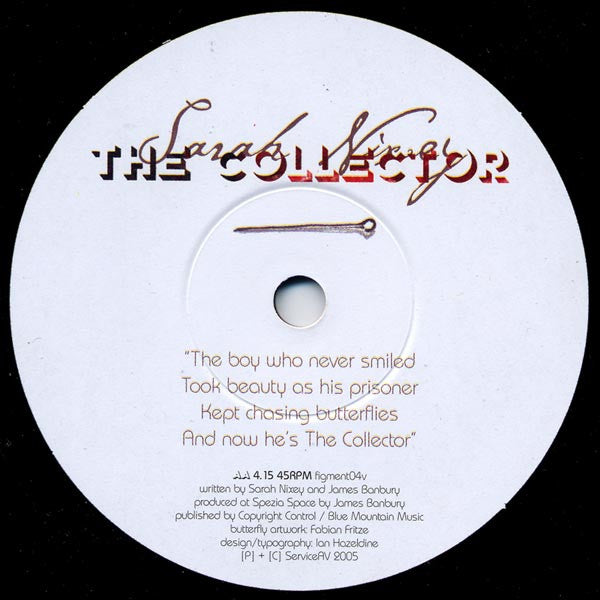 Sarah Nixey : Strangelove / The Collector (7", Single, Ltd)