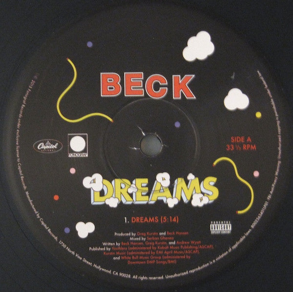 Beck : Dreams (12", Single)