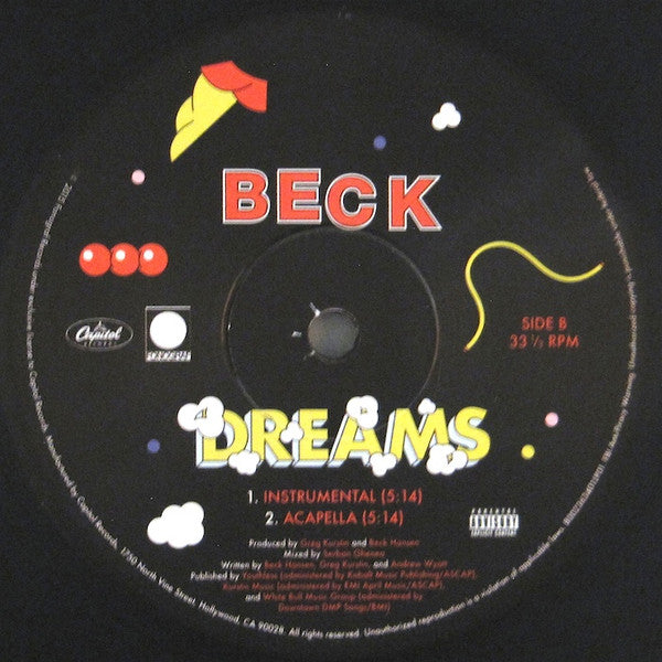 Beck : Dreams (12", Single)