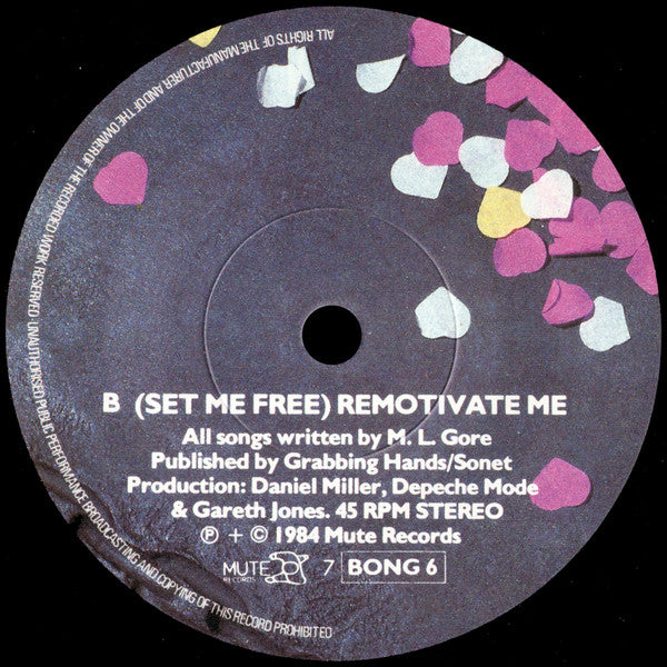 Depeche Mode : Master And Servant (7", Single)