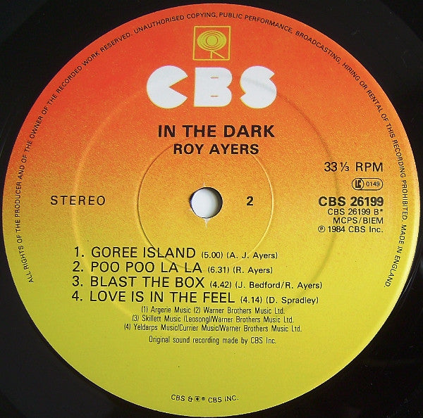 Roy Ayers : In The Dark (LP, Album)