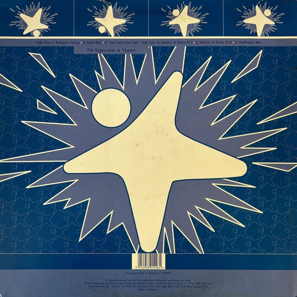 The Sugarcubes : Vitamin • The Complete High Potency Sustained Release Extended Play Youth Remixes (12", EP)