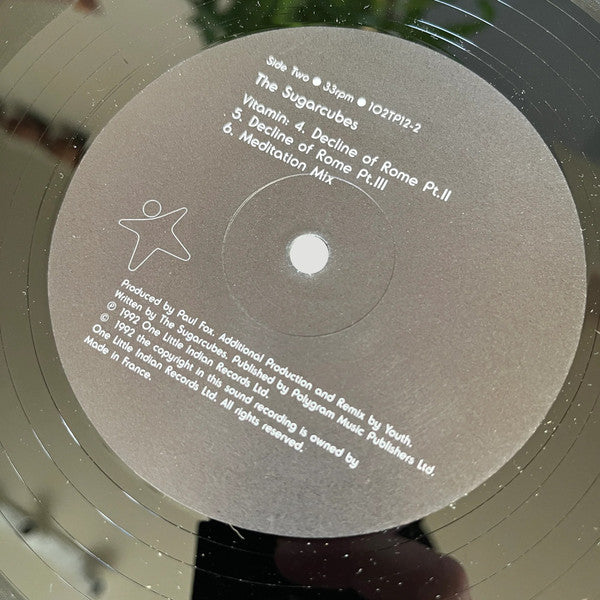 The Sugarcubes : Vitamin • The Complete High Potency Sustained Release Extended Play Youth Remixes (12", EP)