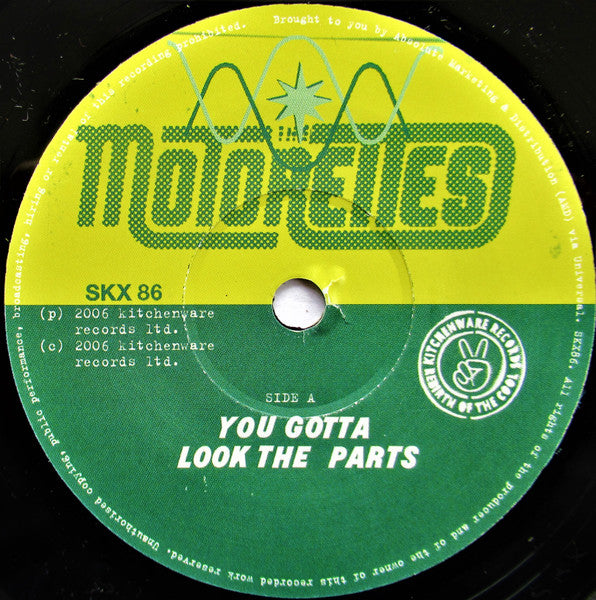The Motorettes : You Gotta Look The Parts (7", EP)