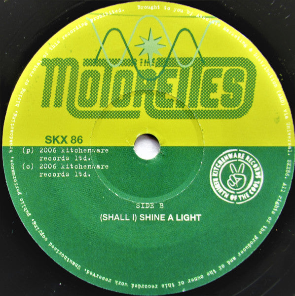 The Motorettes : You Gotta Look The Parts (7", EP)