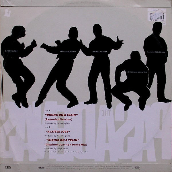 The Pasadenas : Riding On A Train (12", Single)