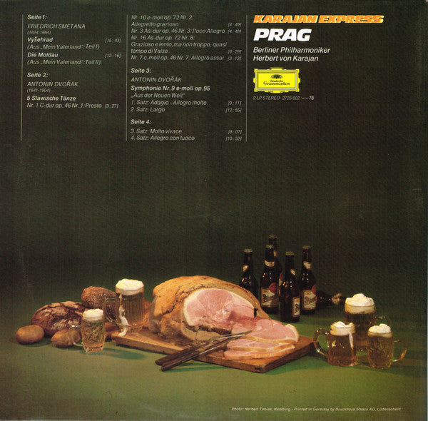 Herbert Von Karajan . Berliner Philharmoniker : Karajan Express: Prag (2xLP, Comp + Box)