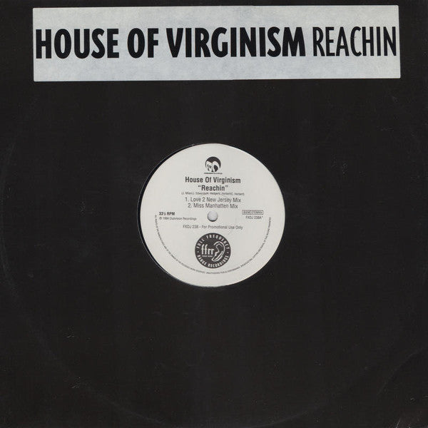 House Of Virginism : Reachin (12", Promo)