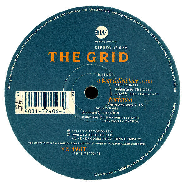 The Grid : A Beat Called Love (12")