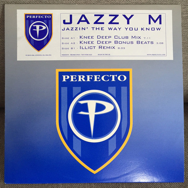 Jazzy M : Jazzin' The Way You Know (12", Promo)