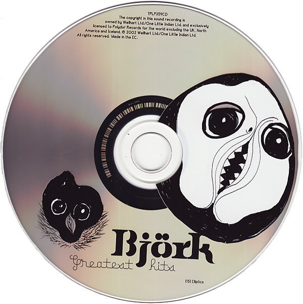 Björk : Greatest Hits (CD, Comp, Gat)