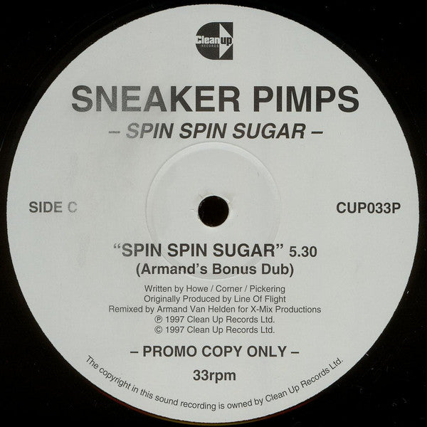 Sneaker Pimps : Spin Spin Sugar (2x12", Promo)