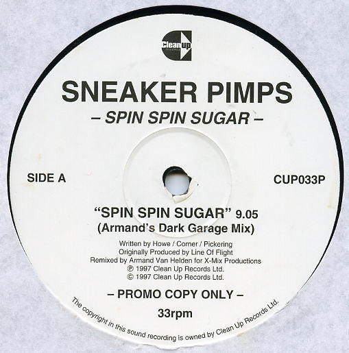 Sneaker Pimps : Spin Spin Sugar (2x12", Promo)