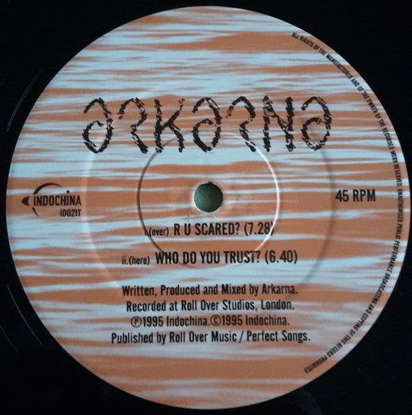 Arkarna : R U Scared? (12")