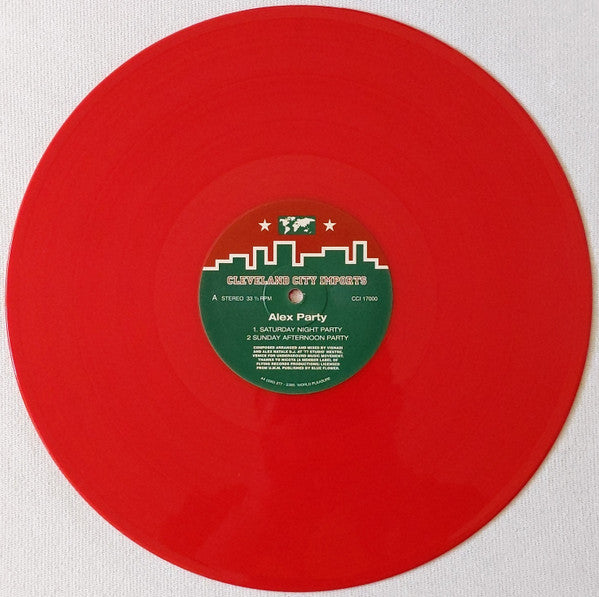 Alex Party : Alex Party (Read My Lips) (12", Red)