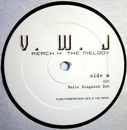 Victoria Wilson-James : Reach 4 The Melody (2x12", Promo)