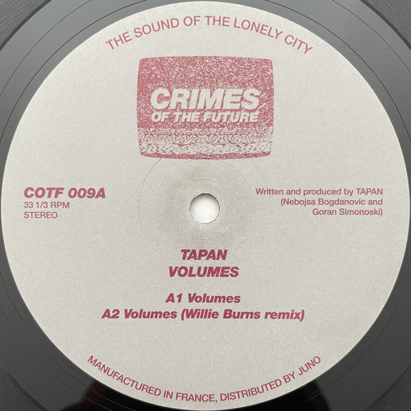 Tapan : Volumes  (12")