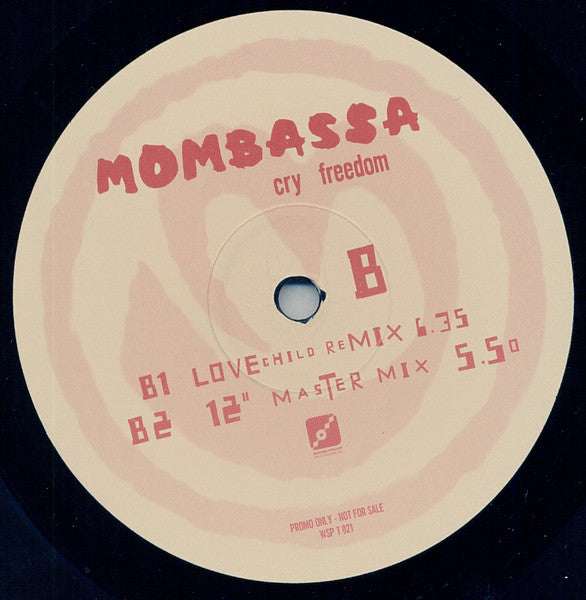Mombassa : Cry Freedom (2x12", Promo)