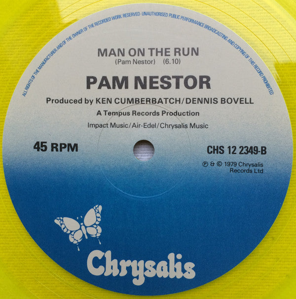 Pam Nestor : Hiding And Seeking (No More) (12", Yel)