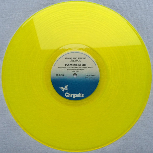 Pam Nestor : Hiding And Seeking (No More) (12", Yel)