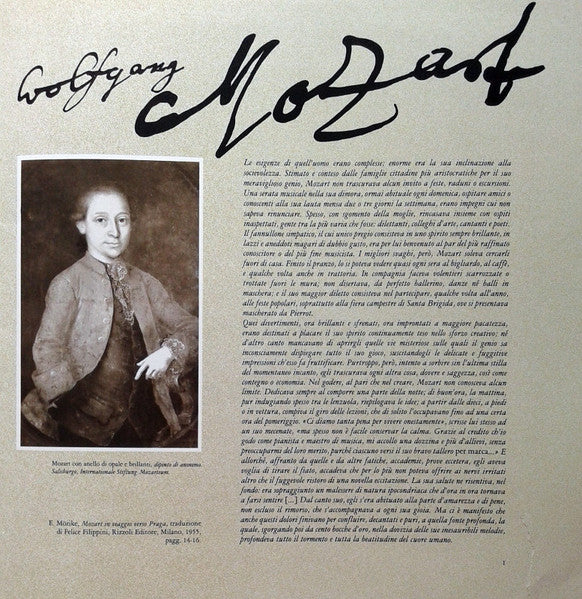 Mozart*, György Pauk, Jean Patero, Helga Storck : Concerto Per Violino E Orchestra K. 219 / Concerto Per Flauto, Arpa E  Orchestra K. 299 (LP, Comp)