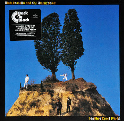 Elvis Costello & The Attractions : Goodbye Cruel World (LP, Album, RE, 180)