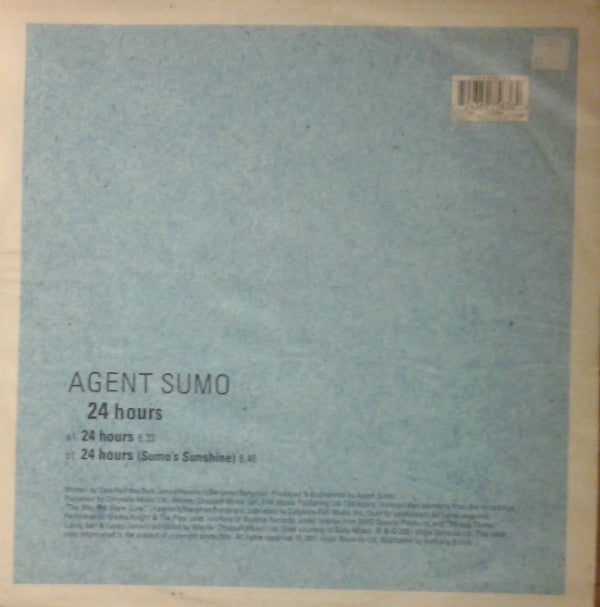 Agent Sumo : 24 Hours (12", Single)